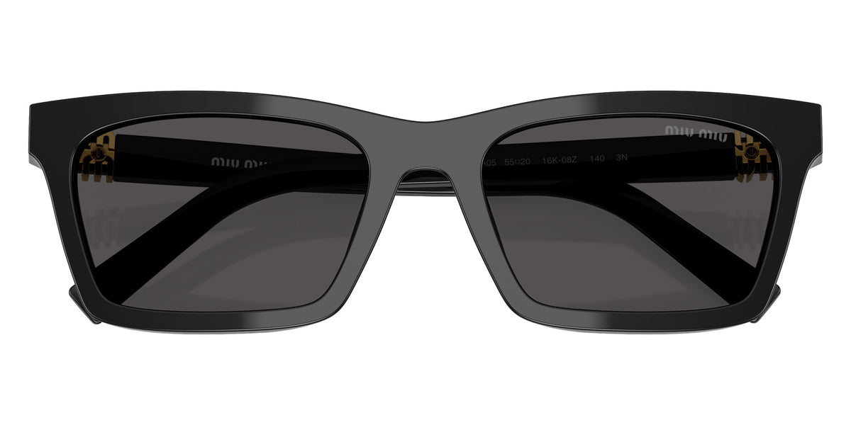 Miu Miu® MU A05S Sunglasses MU A05S 16K08Z 55 - Black