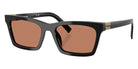 Miu Miu® MU A05S Sunglasses MU A05S 16K10I 55 - Black
