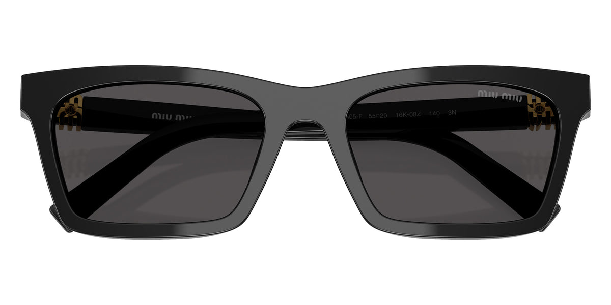 Miu Miu® MU A05SF Sunglasses MU A05SF 16K08Z 55 - Black