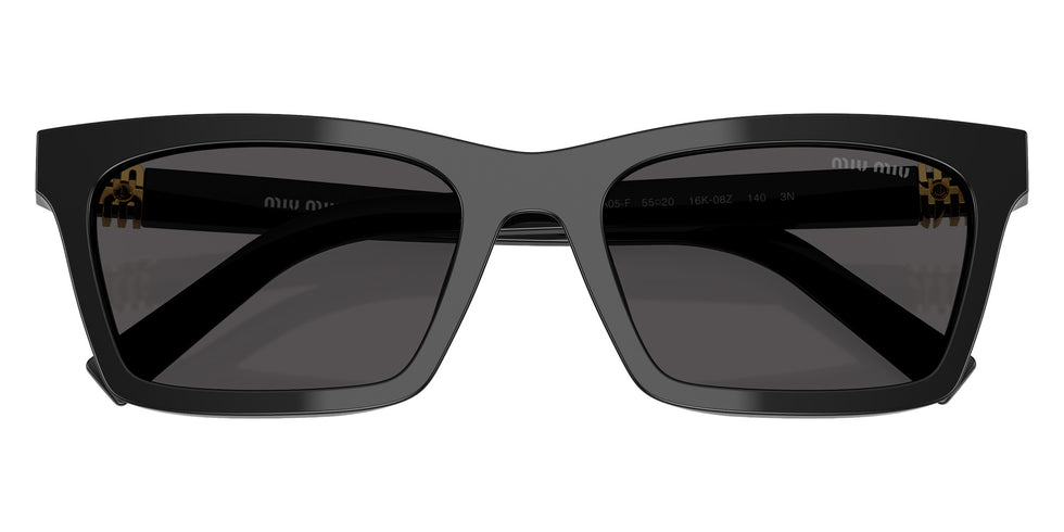 Miu Miu® MU A05SF Sunglasses MU A05SF 16K08Z 55 - Black