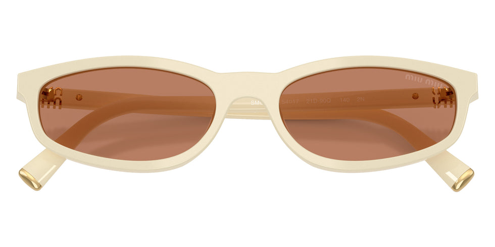 Miu Miu® MU A06S Sunglasses MU A06S 21D90Q 54 - Milk