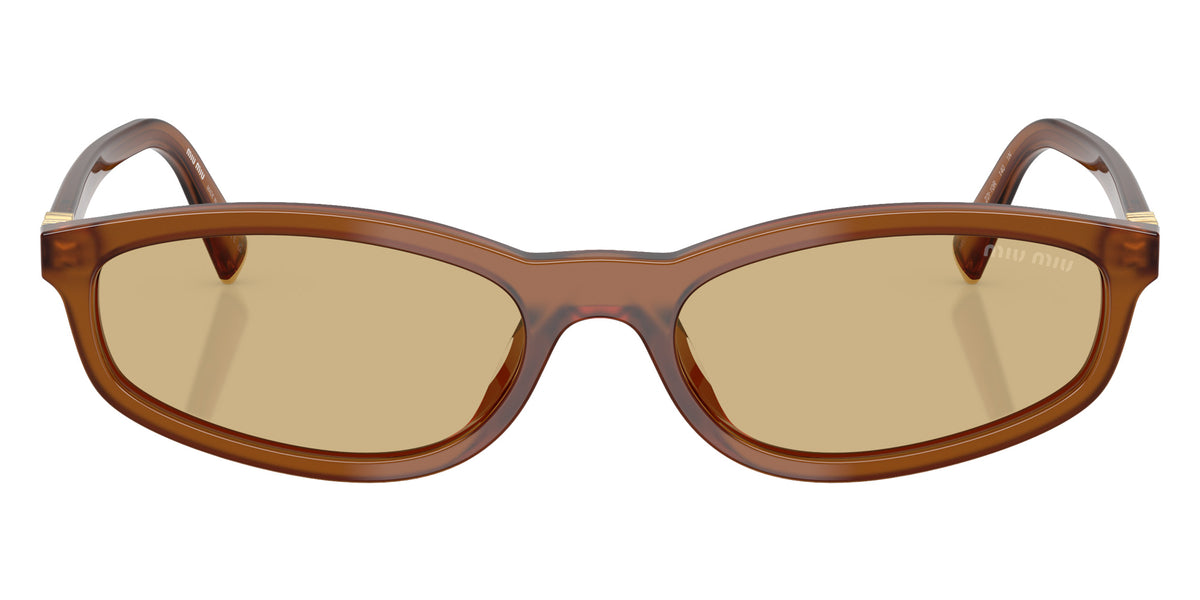 Miu Miu® MU A06S Sunglasses MU A06S 22I10R 54 - Opaline Amber