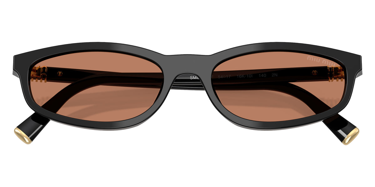 Miu Miu® MU A06SF Sunglasses MU A06SF 16K10I 54 - Black