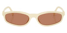 Miu Miu® MU A06SF Sunglasses MU A06SF 21D90Q 54 - Milk