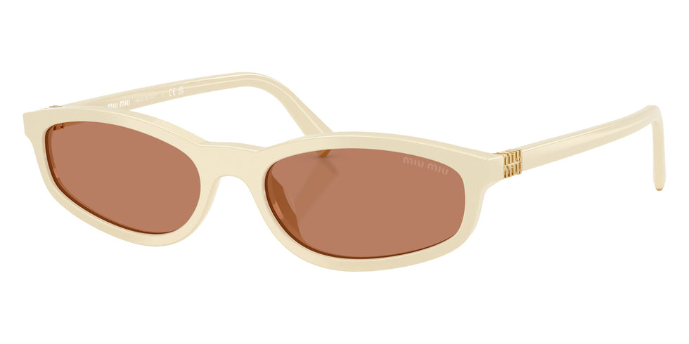 Miu Miu® MU A06SF Sunglasses MU A06SF 21D90Q 54 - Milk