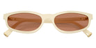 Miu Miu® MU A06SF Sunglasses MU A06SF 21D90Q 54 - Milk
