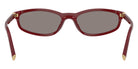 Miu Miu® MU A06SF Sunglasses MU A06SF 21I80Q 54 - Opaline Bordeaux