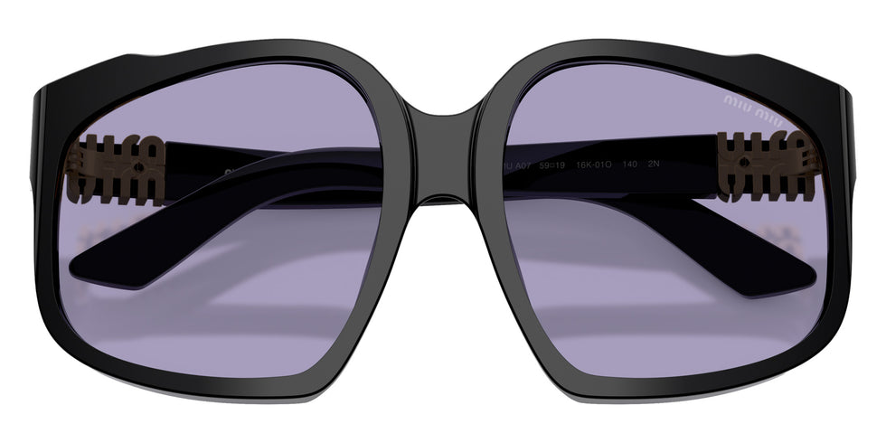 Miu Miu® MU A07S Sunglasses MU A07S 16K01O 59 - Black