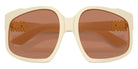 Miu Miu® MU A07S Sunglasses MU A07S 21D90Q 59 - White Milk