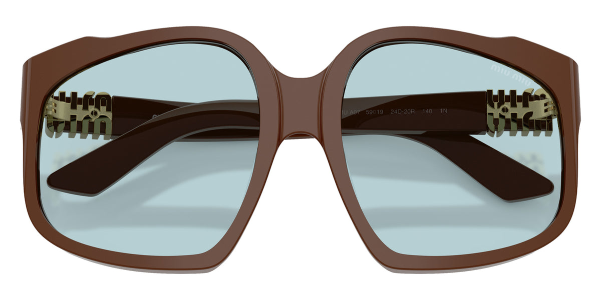 Miu Miu® MU A07S Sunglasses MU A07S 24D20R 59 - Chocolate