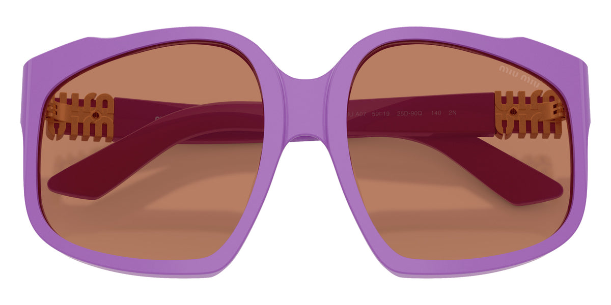 Miu Miu® MU A07S Sunglasses MU A07S 25D90Q 59 - Violet