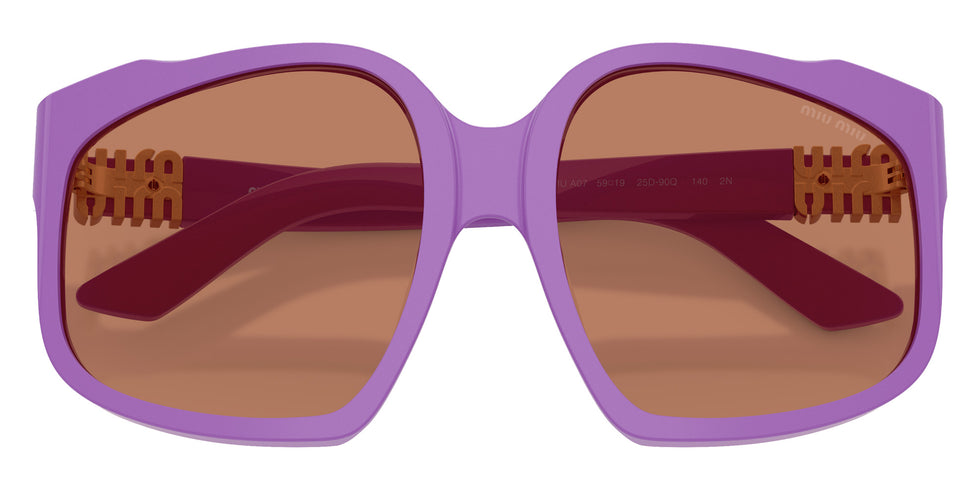 Miu Miu® MU A07S Sunglasses MU A07S 25D90Q 59 - Violet