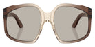 Miu Miu® MU A07S Sunglasses MU A07S 25G40U 59 - Brown