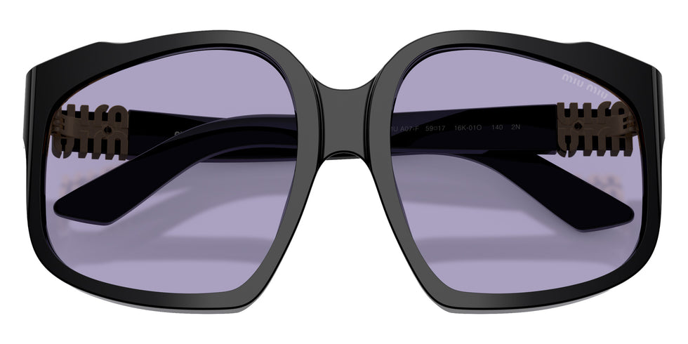 Miu Miu® MU A07SF Sunglasses MU A07SF 16K01O 59 - Black