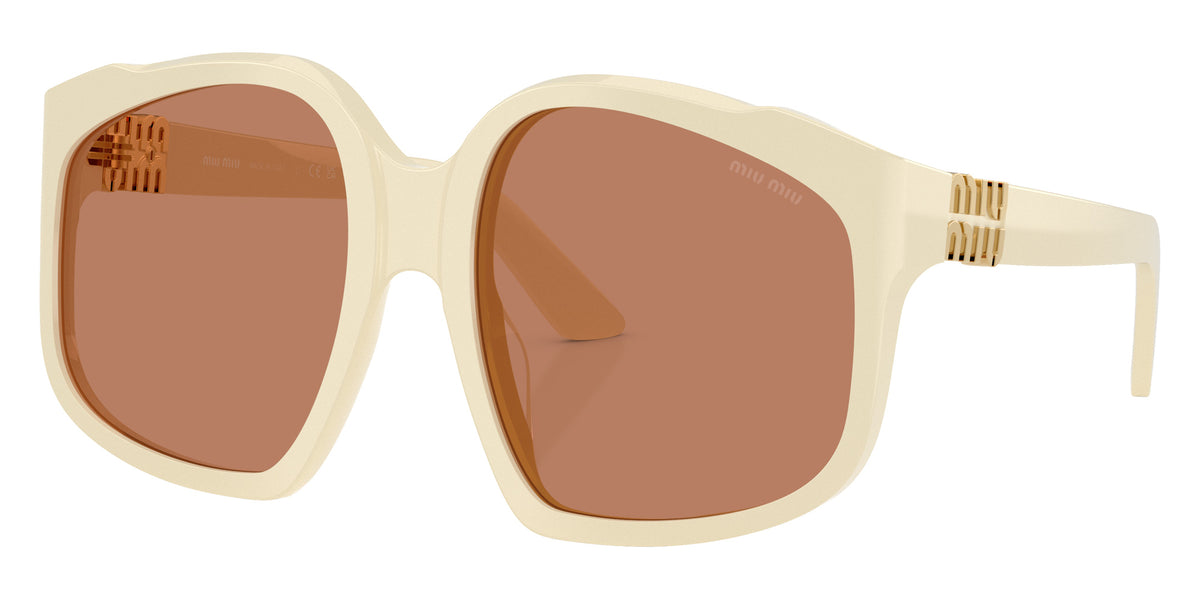 Miu Miu® MU A07SF Sunglasses MU A07SF 21D90Q 59 - White Milk