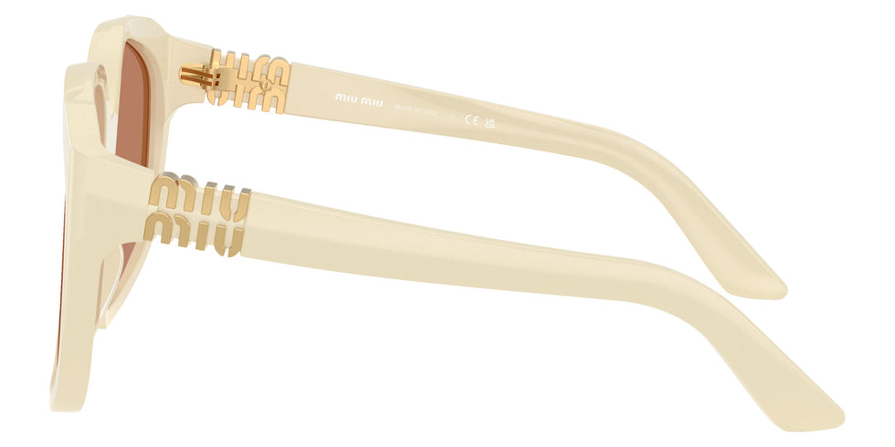 Miu Miu® MU A07SF Sunglasses MU A07SF 21D90Q 59 - White Milk