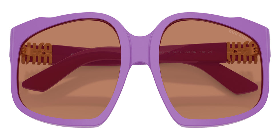 Miu Miu® MU A07SF Sunglasses MU A07SF 25D90Q 59 - Violet