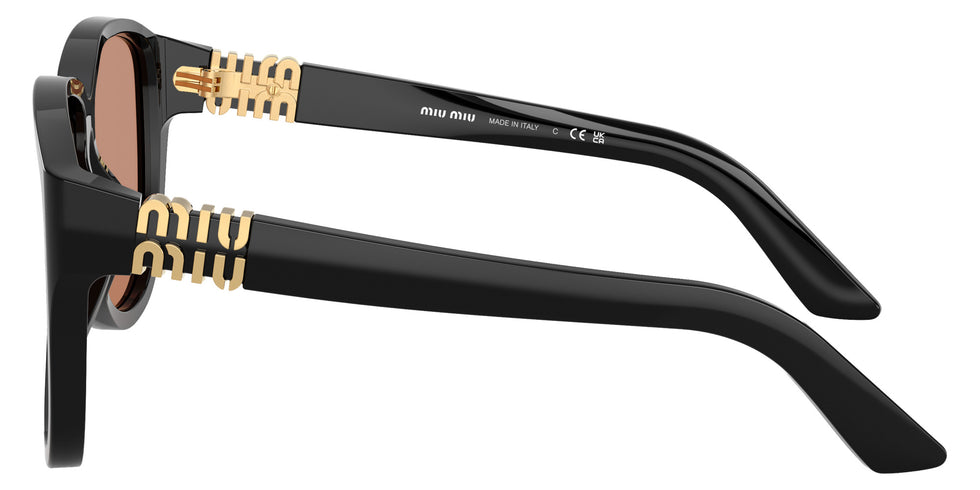 Miu Miu® MU A08S Sunglasses MU A08S 16K90Q 61 - Black