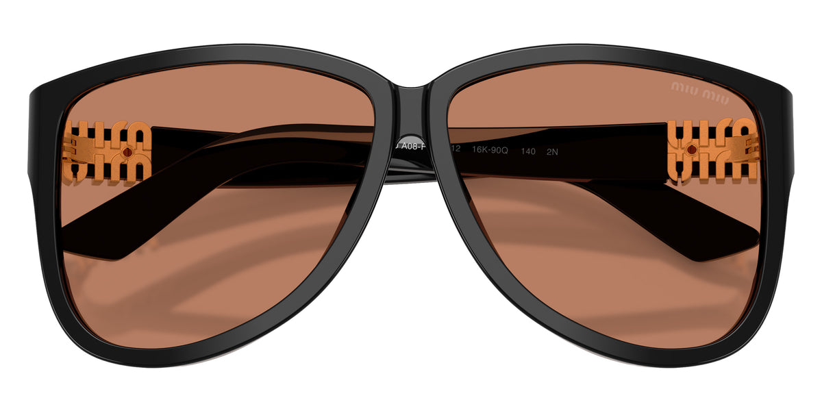 Miu Miu® MU A08S Sunglasses MU A08S 16K90Q 61 - Black
