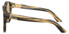 Miu Miu® MU A08S Sunglasses MU A08S 25E1OR 61 - Striped Loden