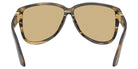 Miu Miu® MU A08S Sunglasses MU A08S 25E1OR 61 - Striped Loden