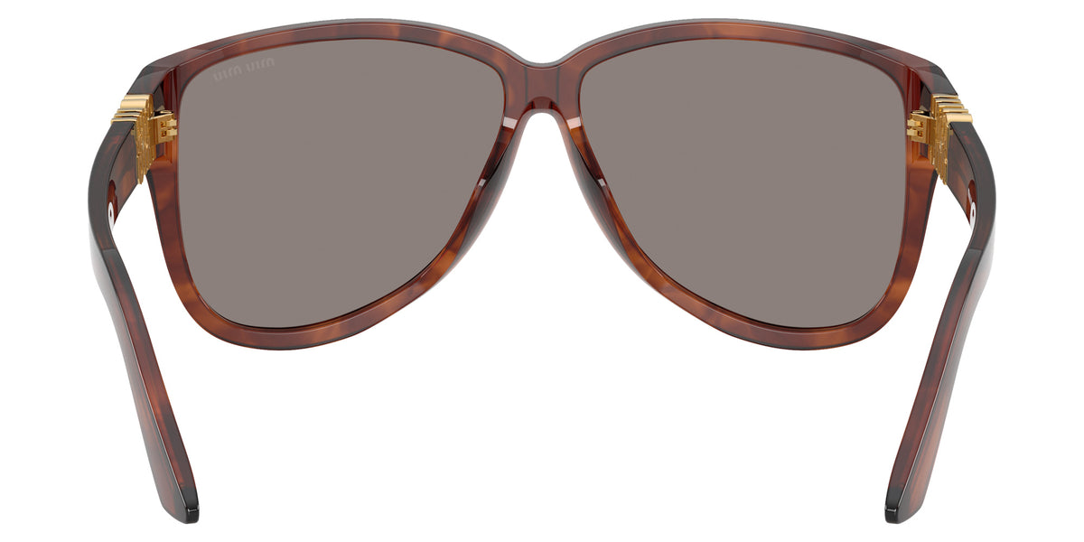 Miu Miu® MU A08S Sunglasses MU A08S 26E80Q 61 - Striped Tobacco