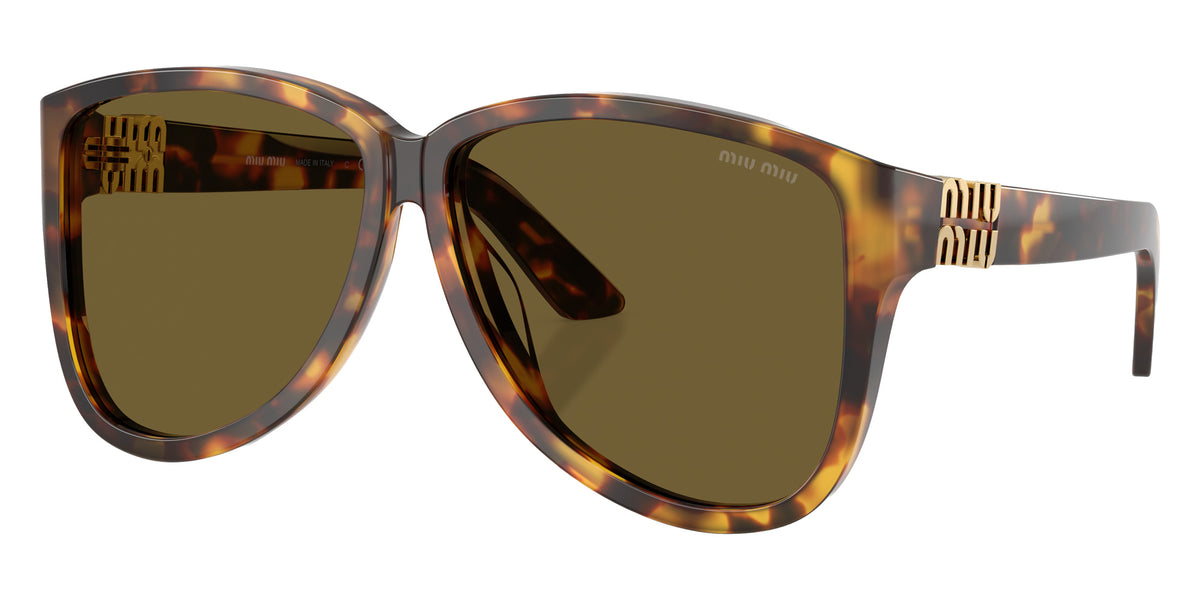 Miu Miu® MU A08SF Sunglasses MU A08SF 14L09Z 61 - Honey Havana