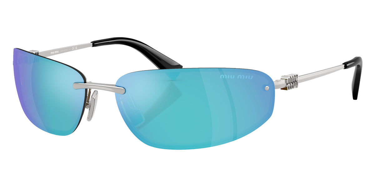 Miu Miu® MU A50S Sunglasses MU A50S 1BC10K 68 - Silver
