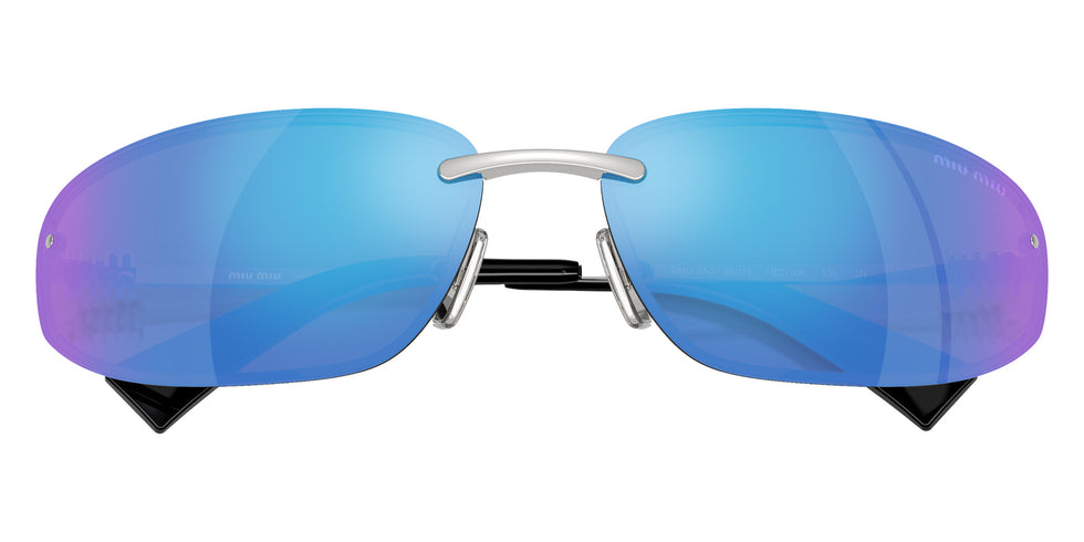 Miu Miu® MU A50S Sunglasses MU A50S 1BC10K 68 - Silver
