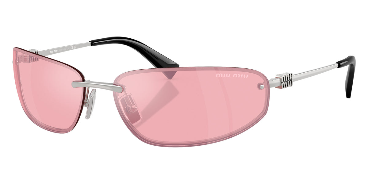 Miu Miu® MU A50S Sunglasses MU A50S 1BC70J 68 - Silver