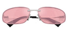 Miu Miu® MU A50S Sunglasses MU A50S 1BC70J 68 - Silver