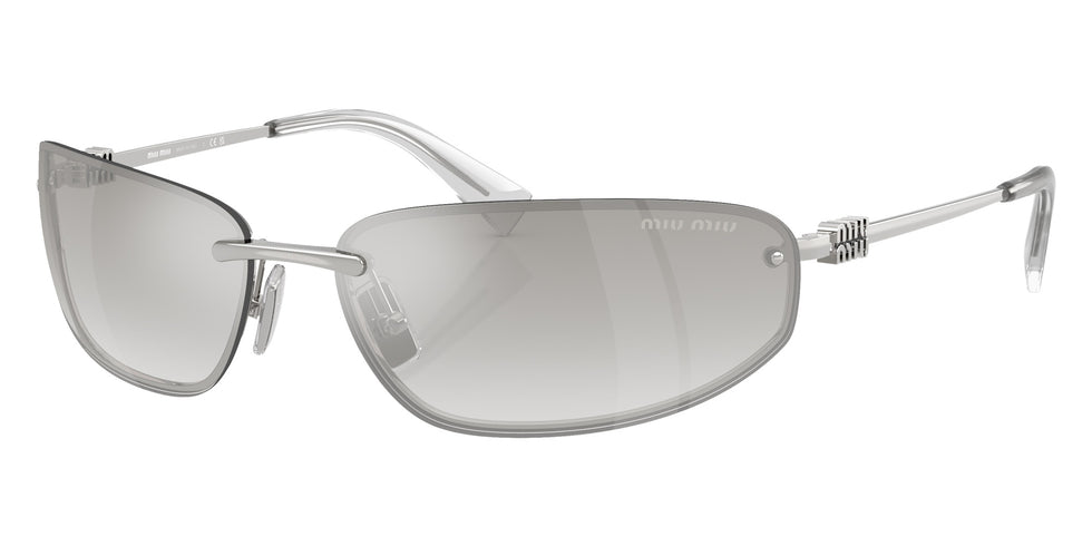 Miu Miu® MU A50S Sunglasses MU A50S 1BC8H1 68 - Silver