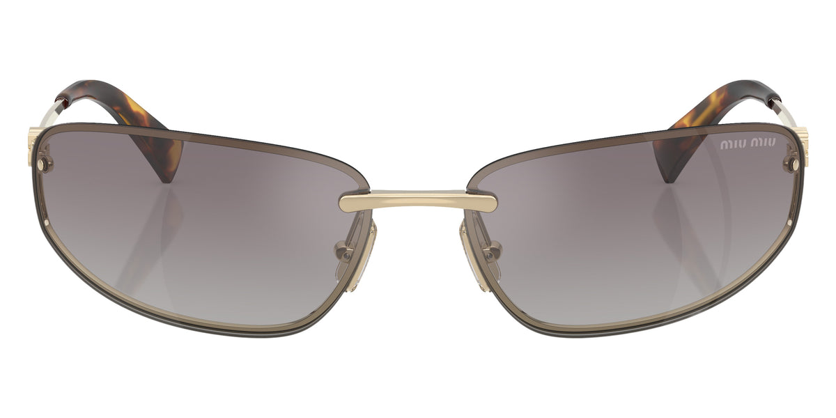 Miu Miu® MU A50S Sunglasses MU A50S ZVN30C 68 - Pale Gold