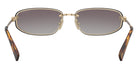 Miu Miu® MU A50S Sunglasses MU A50S ZVN30C 68 - Pale Gold