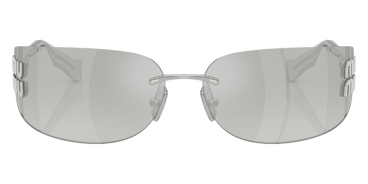 Miu Miu® MU A51S Sunglasses MU A51S 1BC10Y 75 - Silver