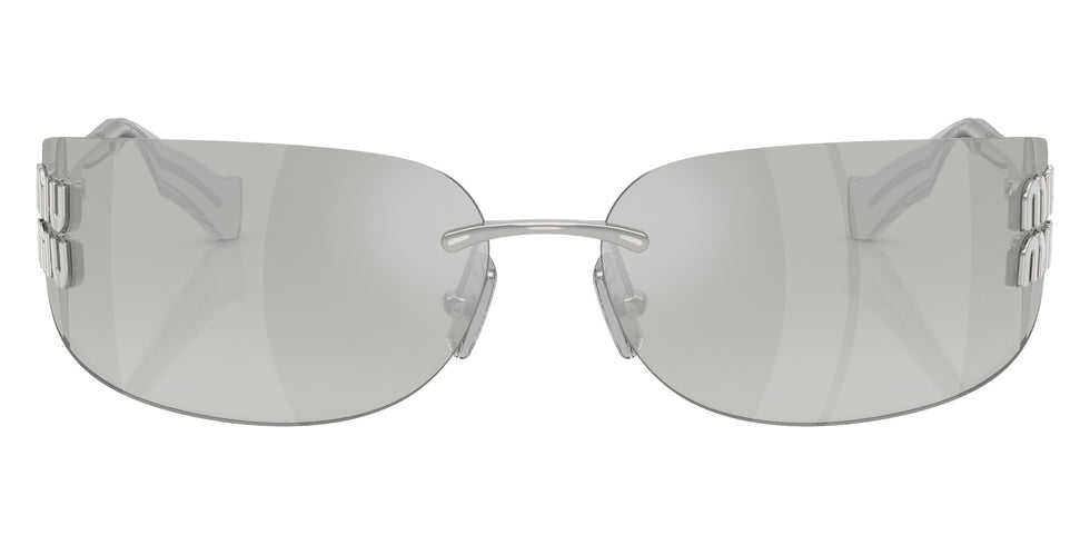 Miu Miu® MU A51S Sunglasses MU A51S 1BC10Y 75 - Silver