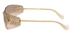 Miu Miu® MU A51S Sunglasses MU A51S 5AK20P 75 - Gold