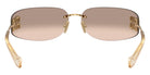 Miu Miu® MU A51S Sunglasses MU A51S 5AK20P 75 - Gold
