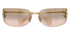 Miu Miu® MU A51S Sunglasses MU A51S 5AK20P 75 - Gold