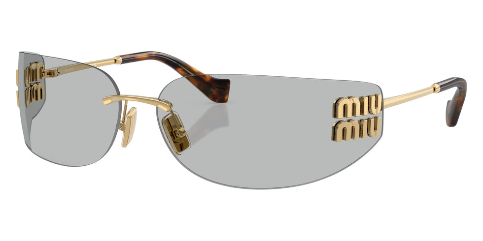 Miu Miu® MU A51S Sunglasses MU A51S 5AK50K 75 - Gold