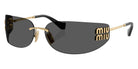 Miu Miu® MU A51S Sunglasses MU A51S 5AK5S0 75 - Gold