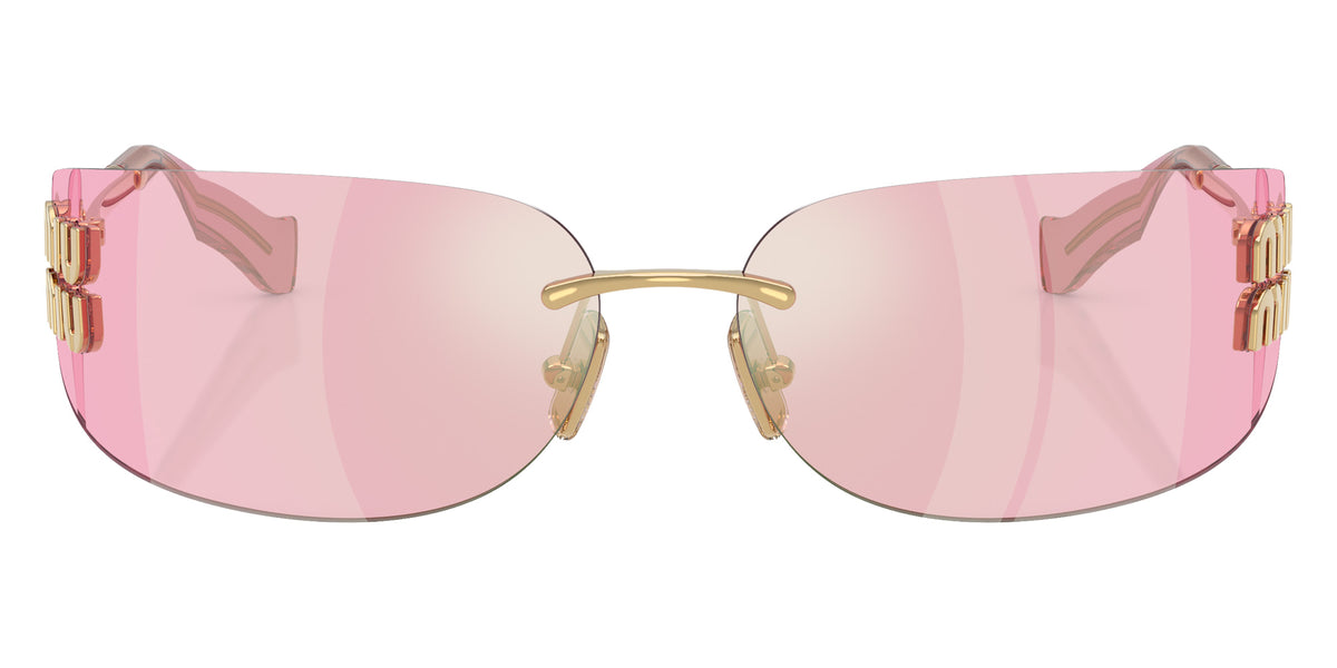 Miu Miu® MU A51S Sunglasses MU A51S 5AK90Y 75 - Gold