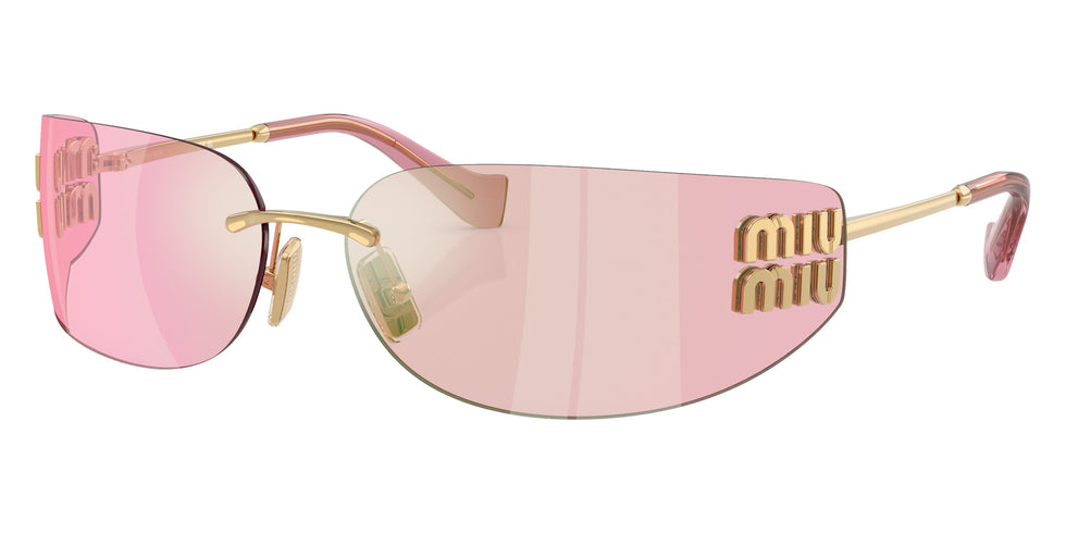 Miu Miu® MU A51S Sunglasses MU A51S 5AK90Y 75 - Gold