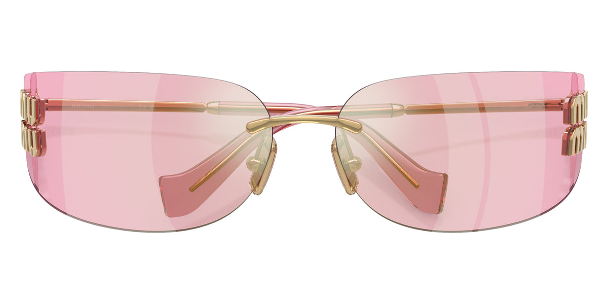 Miu Miu® MU A51S Sunglasses MU A51S 5AK90Y 75 - Gold