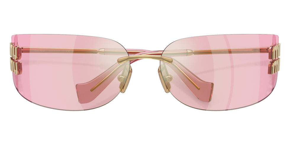 Miu Miu® MU A51S Sunglasses MU A51S 5AK90Y 75 - Gold