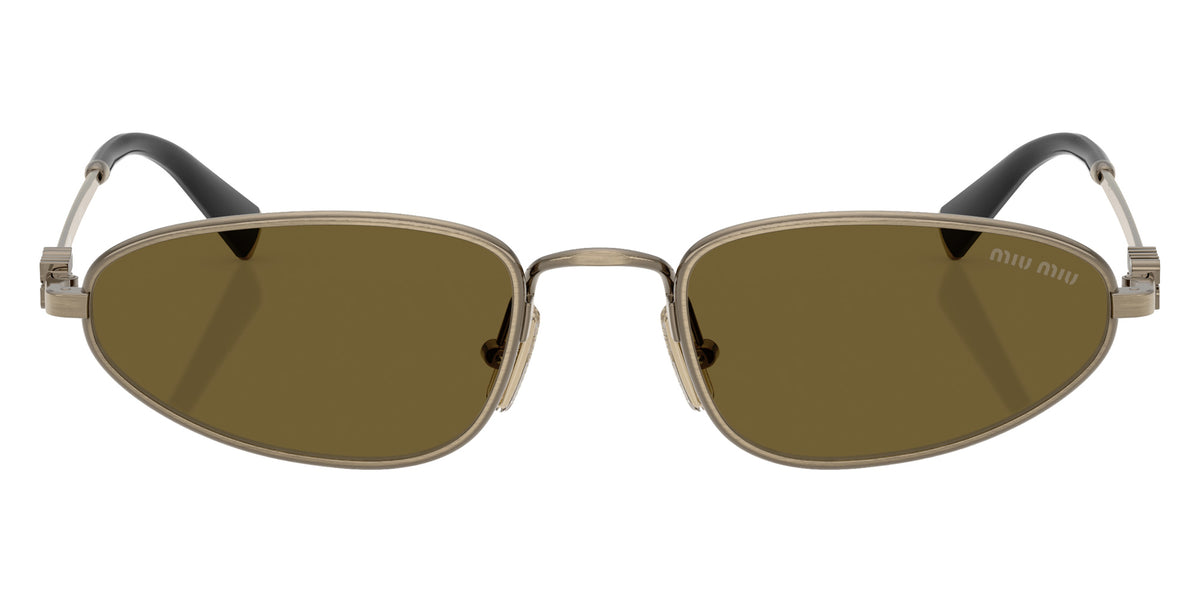 Miu Miu® MU A52S Sunglasses MU A52S 26C09Z 52 - Old Gold