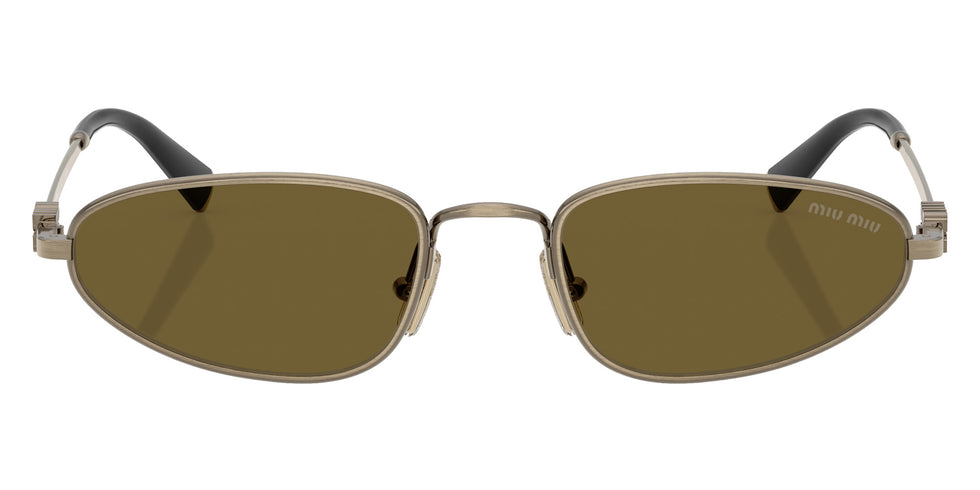 Miu Miu® MU A52S Sunglasses MU A52S 26C09Z 52 - Old Gold