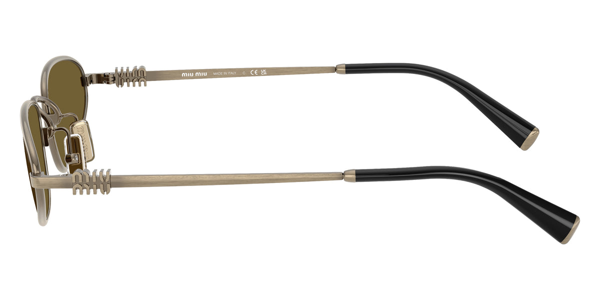 Miu Miu® MU A52S Sunglasses MU A52S 26C09Z 52 - Old Gold