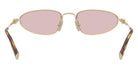 Miu Miu® MU A52S Sunglasses MU A52S ZVN4I0 52 - Pale Gold