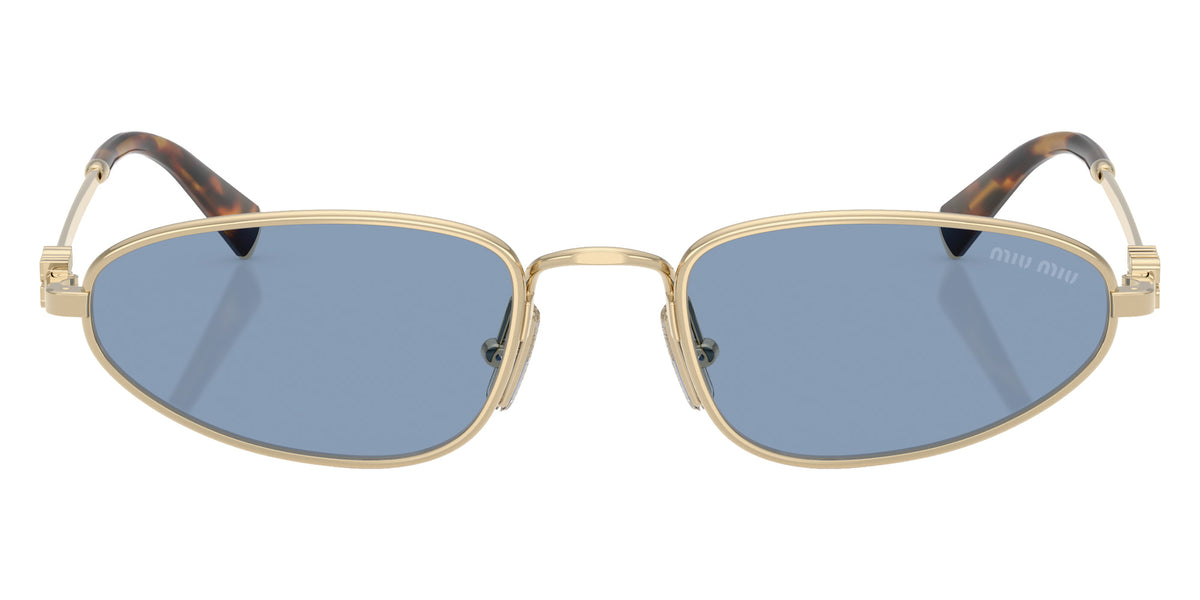 Miu Miu® MU A52S Sunglasses MU A52S ZVN60O 52 - Pale Gold